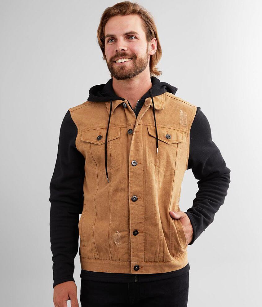 Nova Industries Hooded Denim Jacket