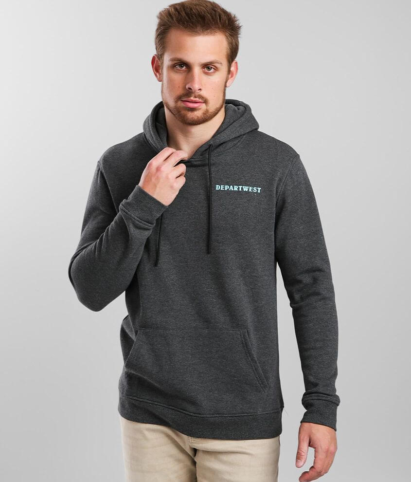 Departwest Outdoor Supply Hooded Sweatshirt front view