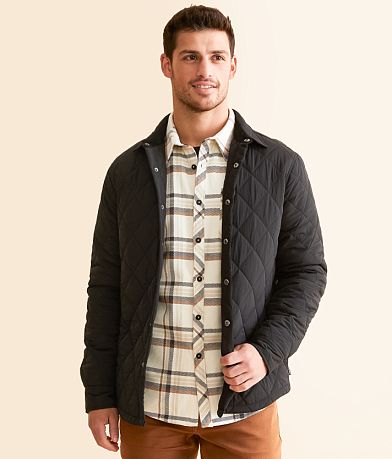 Departwest Quilted Shacket front view