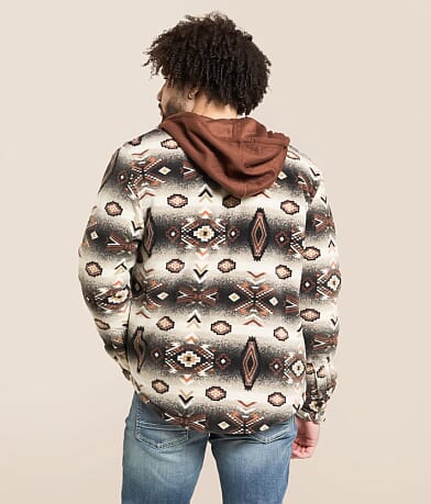 Southwestern Hooded Shacket thumbnail 2