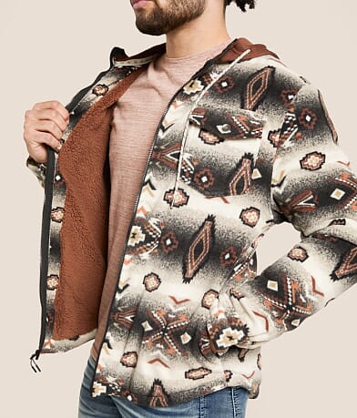 Southwestern Hooded Shacket thumbnail 3