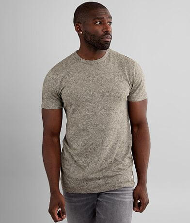 [NF]25SS★SIDE BUCKLE RIBBED TEE Rustic Dime Ribbed T-Shirt - Men's T-Shirts in Hunter Green