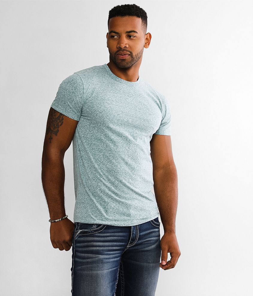 Departwest Basic T-Shirt - Men's T-Shirts in Deep Teal White | Buckle