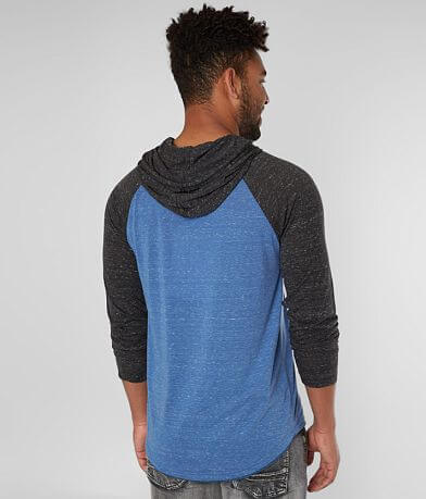 Departwest Color Block Hoodie BACK
