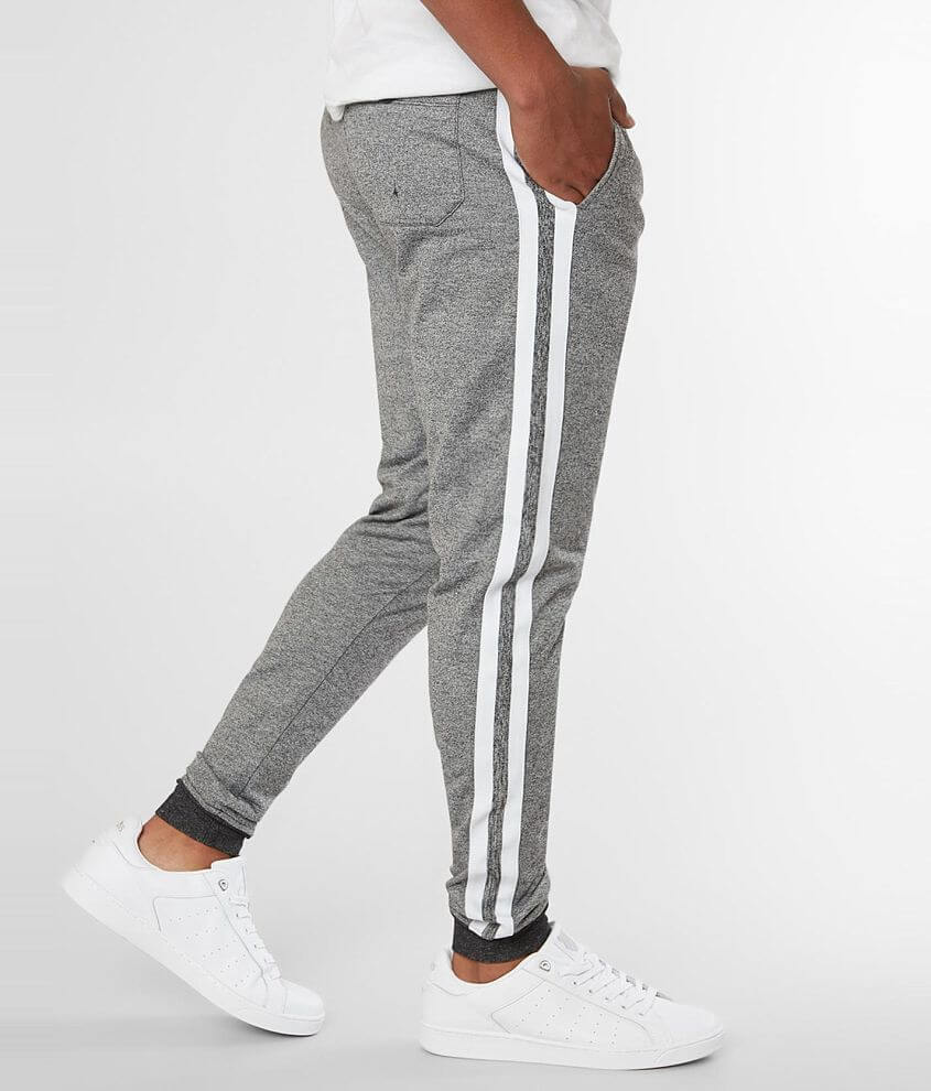 Departwest Varsity Striped Jogger Sweatpant front view