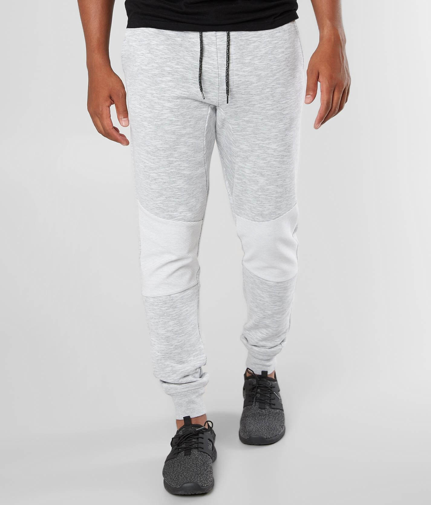 knit joggers mens