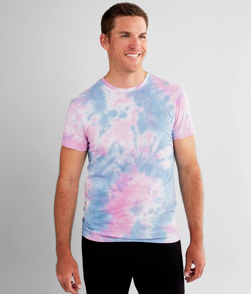 Departwest Tie Dye T Shirt Mens T Shirts In Multi Buckle 8982