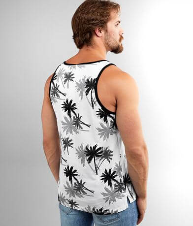 Departwest Palm Tree Tank Top BACK