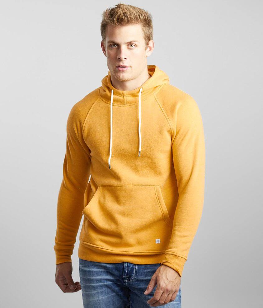 Departwest Heathered Knit Hooded Sweatshirt front view