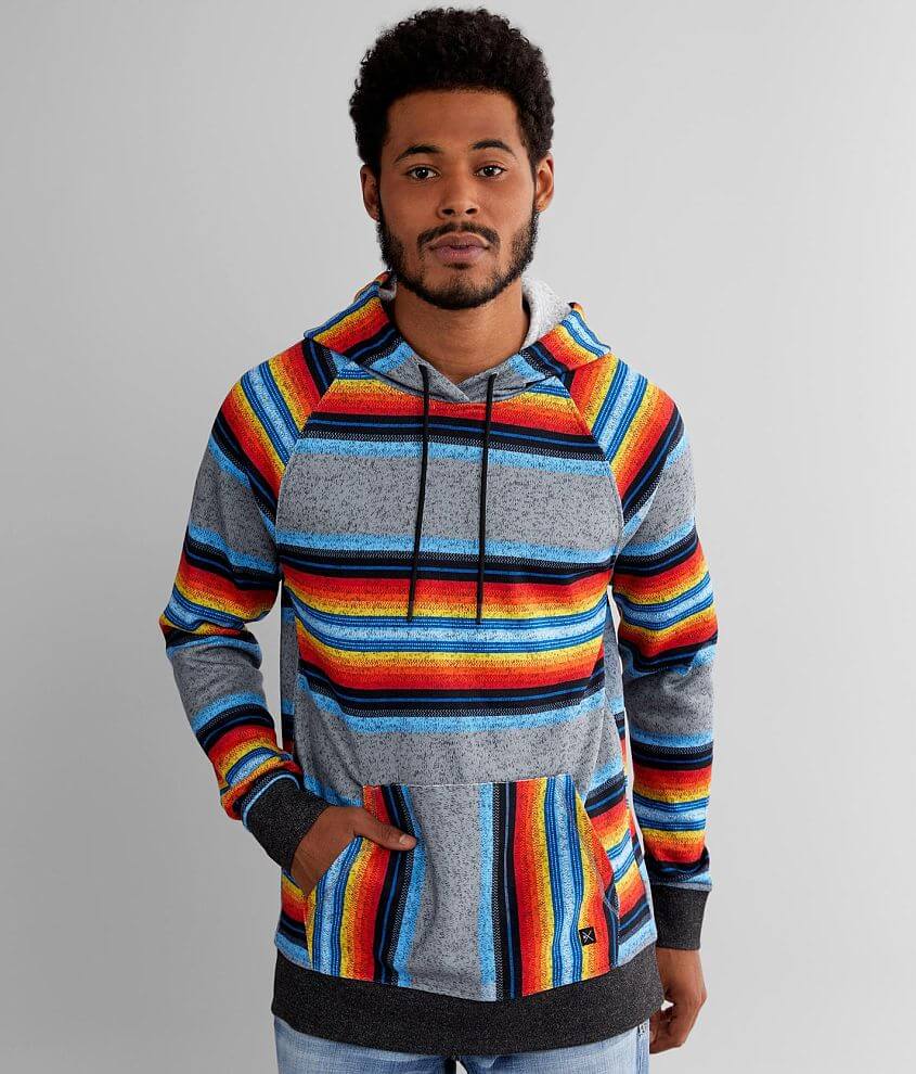Image of Departwest Cozy Striped Hoodie