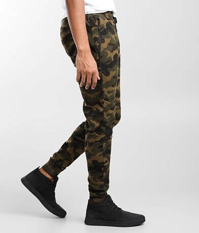 Departwest Camo Jogger Sweatpant full left side view