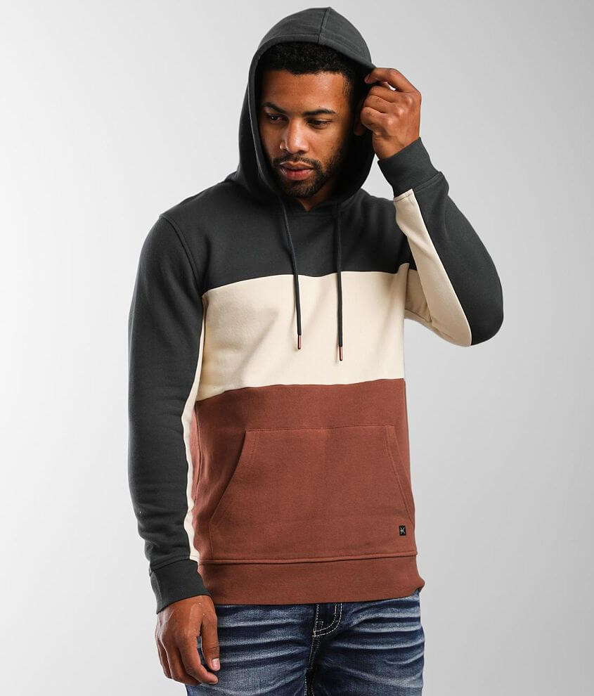 Color block cheap mens hoodie