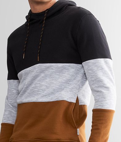 Departwest Color Block Hooded Sweatshirt MISC_DETAIL_1