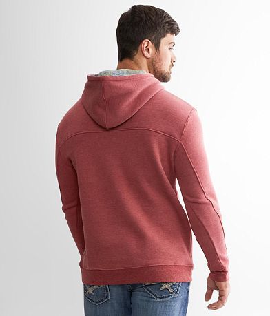 Departwest Blocked Hooded Sweatshirt back view