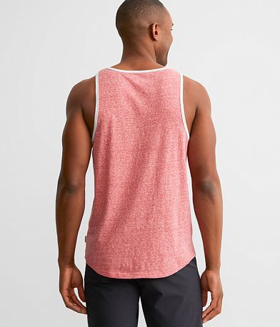 Departwest Heathered Tank Top BACK