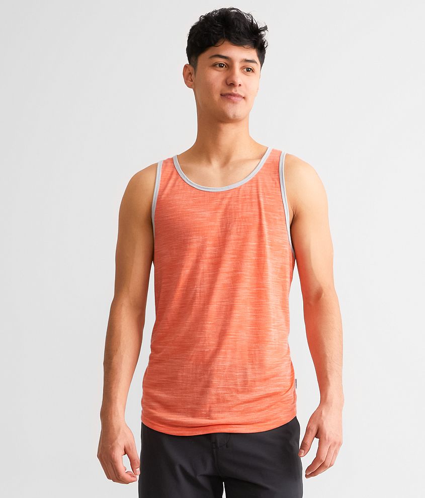 Departwest Marled Neon Tank Top front view