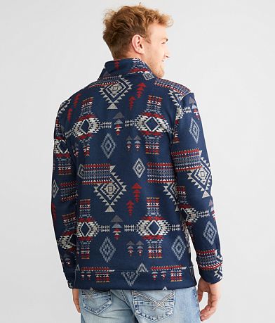 Departwest Southwestern Quarter Snap Pullover BACK