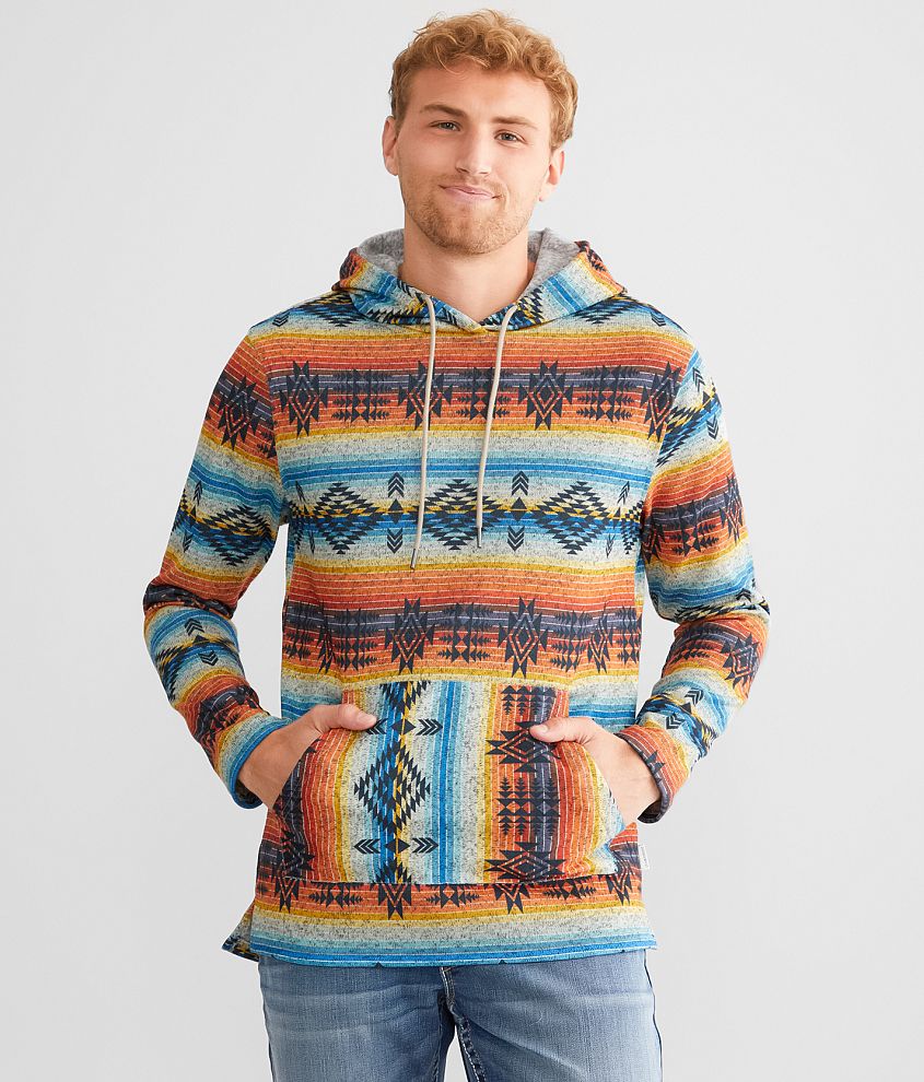 Departwest Southwestern Hooded Sweatshirt front view