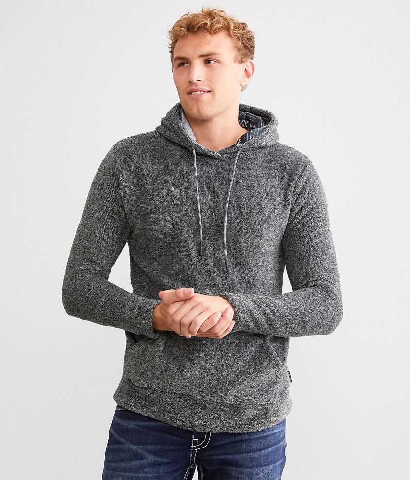 Departwest Plush Hoodie - Men's Sweatshirts in Black | Buckle