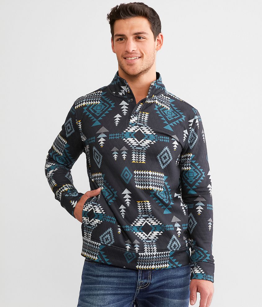 Departwest Southwestern Quarter Snap Pullover