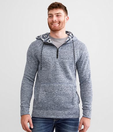 Departwest Cozy Quarter Zip Hoodie front view