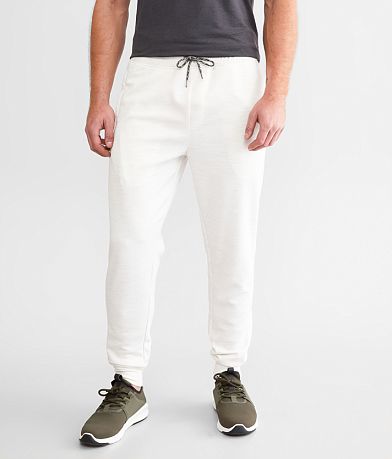 Departwest Cozy Ribbed Jogger - Men's Loungewear in White