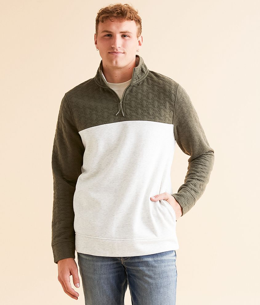 Departwest Quarter Zip Pullover front view