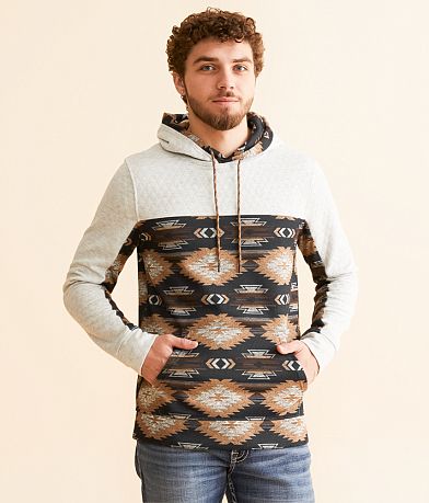 Departwest Southwestern Hooded Sweatshirt front view