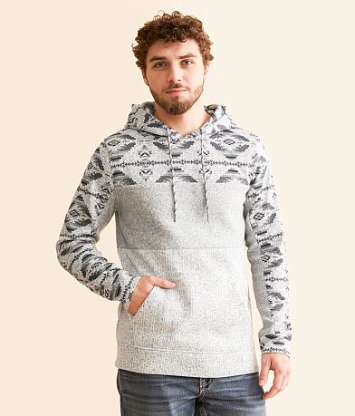 Departwest Southwestern Cozy Hooded Sweatshirt front view