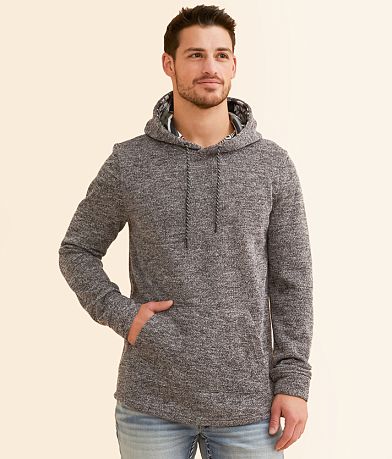Departwest Cozy Knit Hooded Sweatshirt front view