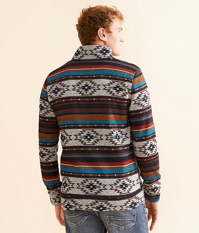 Departwest Southwestern Quarter Snap Pullover back view