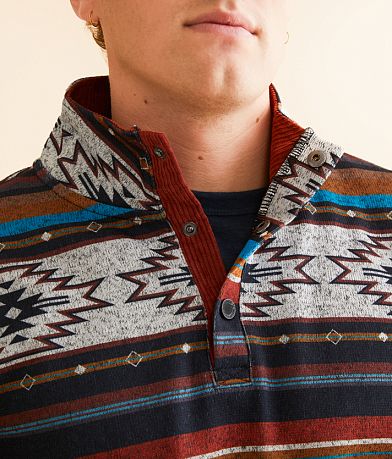 Departwest Southwestern Quarter Snap Pullover misc detail 1 view