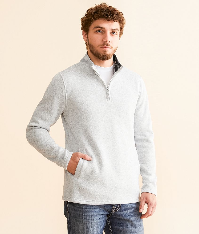 Cozy quarter zip sweatshirt hotsell