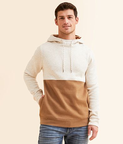 Departwest Color Block Hooded Sweatshirt front view
