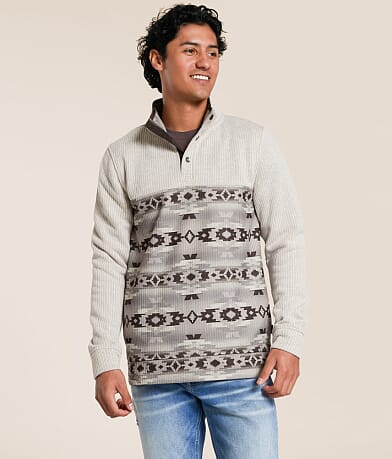 Departwest Cozy Quarter Snap Pullover front view