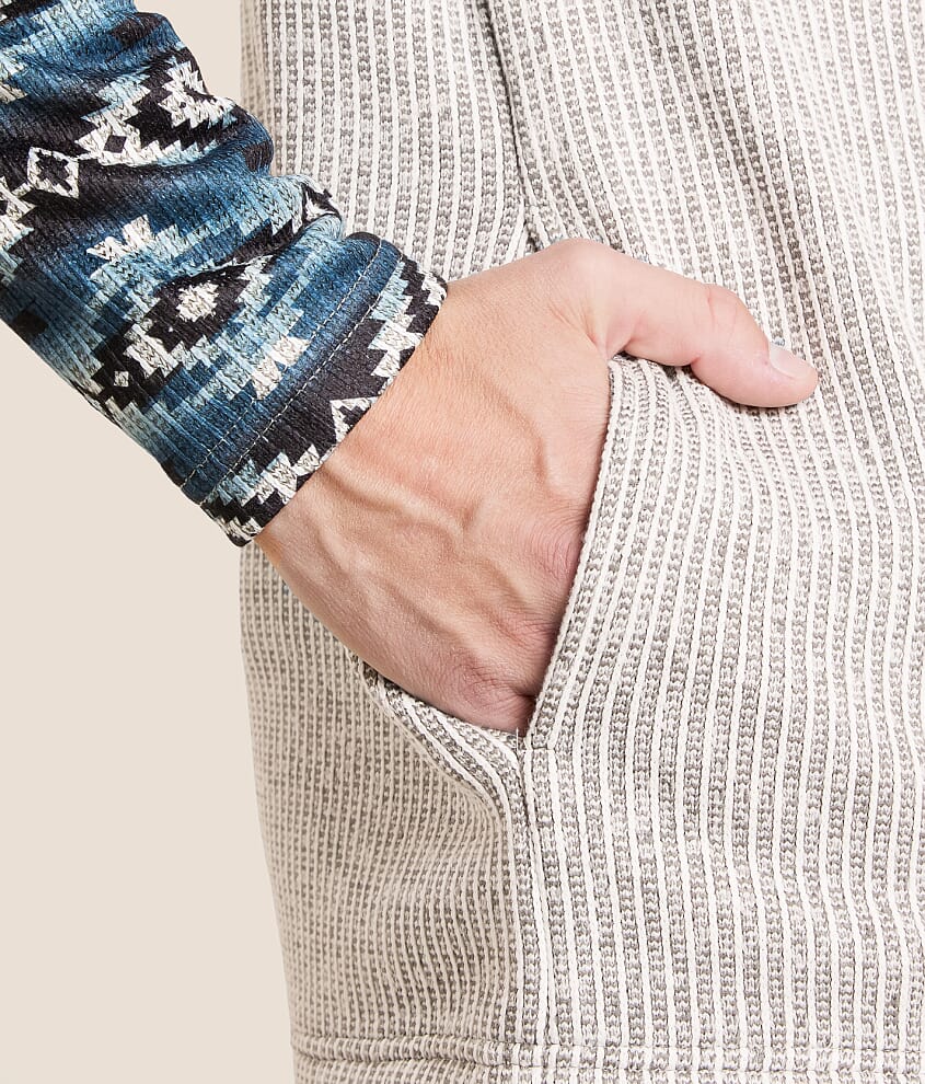 Southwestern Quarter Zip Pullover