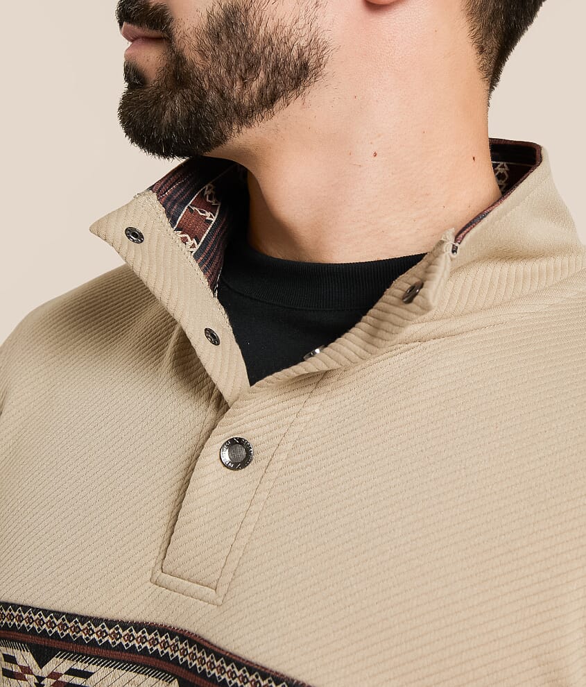 Southwestern Quarter Snap Pullover