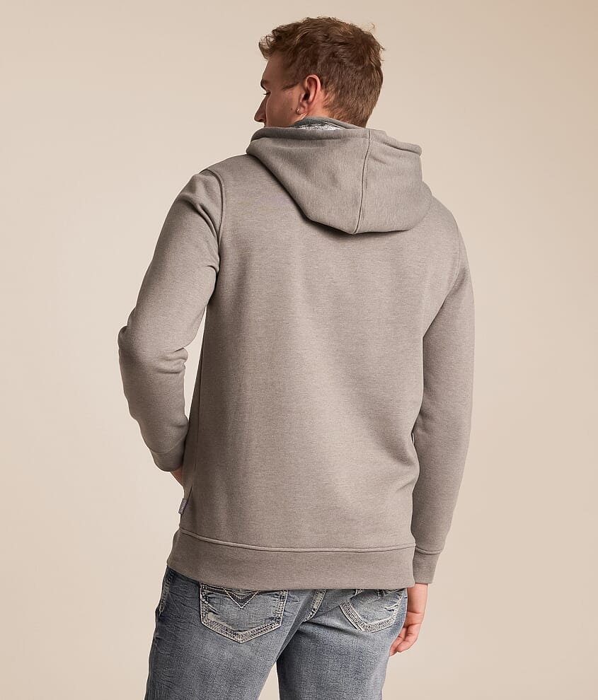 Quarter Zip Hooded Sweatshirt