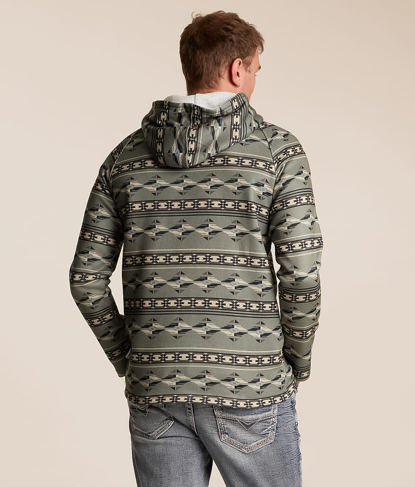 Quarter Snap Hooded Sweatshirt