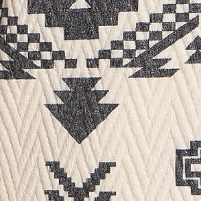 Pieced Southwestern Print Hoodie thumbnail 4