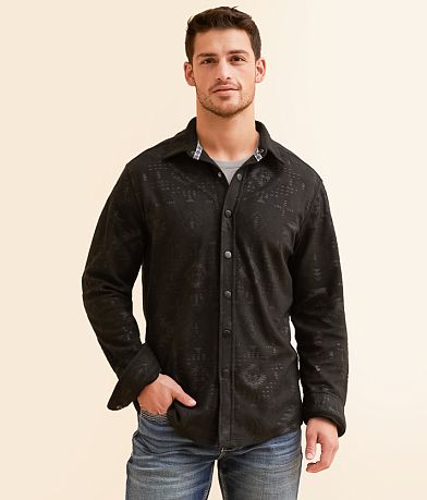 Departwest Athletic Southwestern Polar Fleece Shirt front view