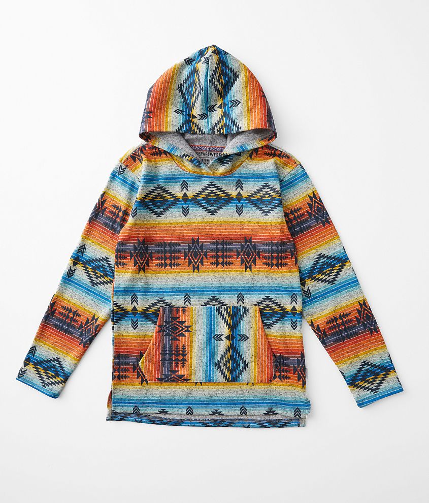 Boys - Departwest Aztec Hoodie front view