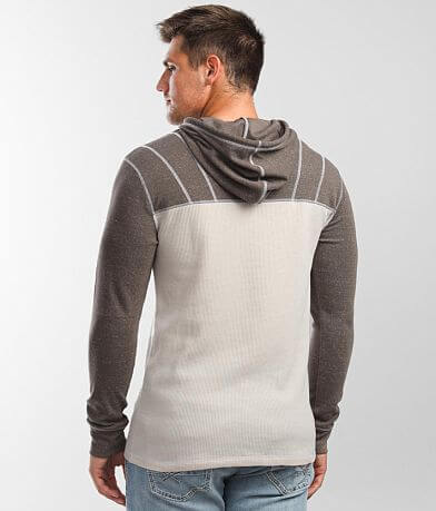 BKE Ribbed Thermal Hoodie BACK