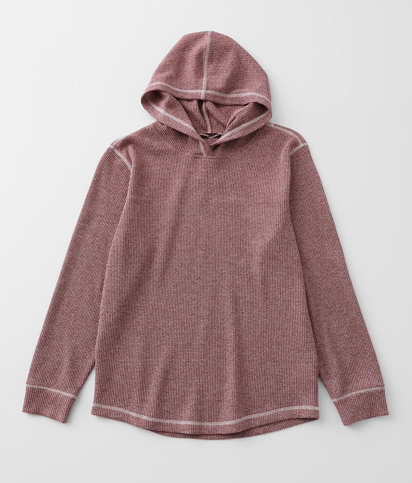 Boys - BKE Heathered Thermal Hoodie front view