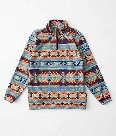 Departwest Boys - Quarter Zip Pullover front view