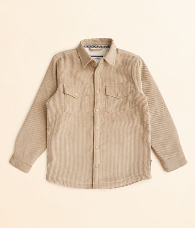 Departwest Boys - Corduroy Shacket front view