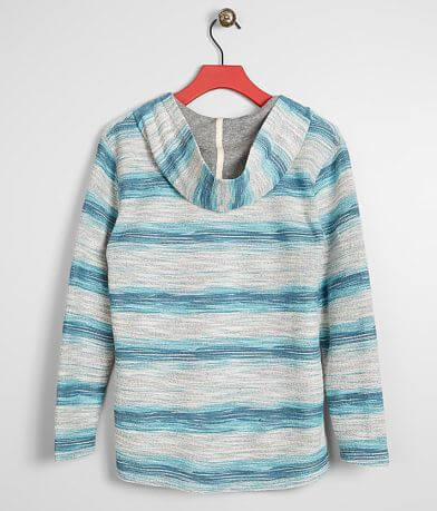 Departwest Boys - Mixed Yarn Baja Hoodie BACK
