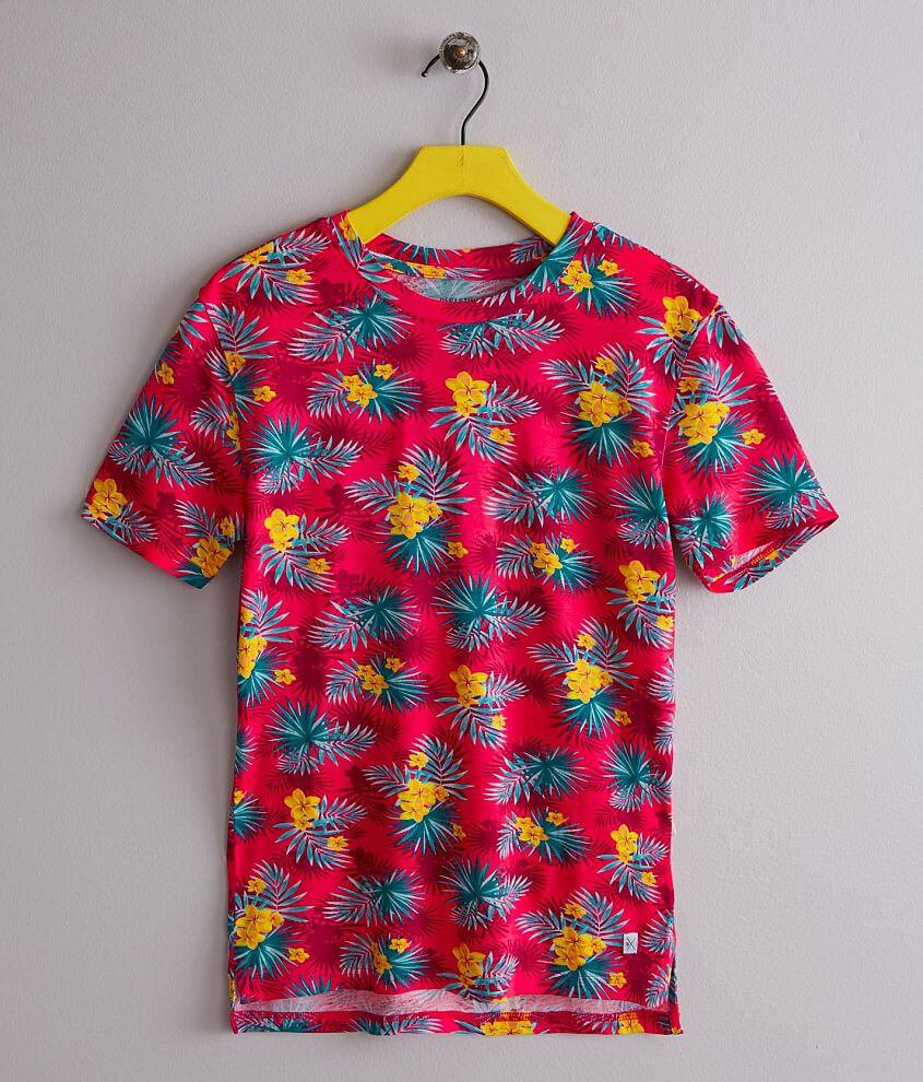 Boys - Departwest Tropical Floral T-Shirt front view