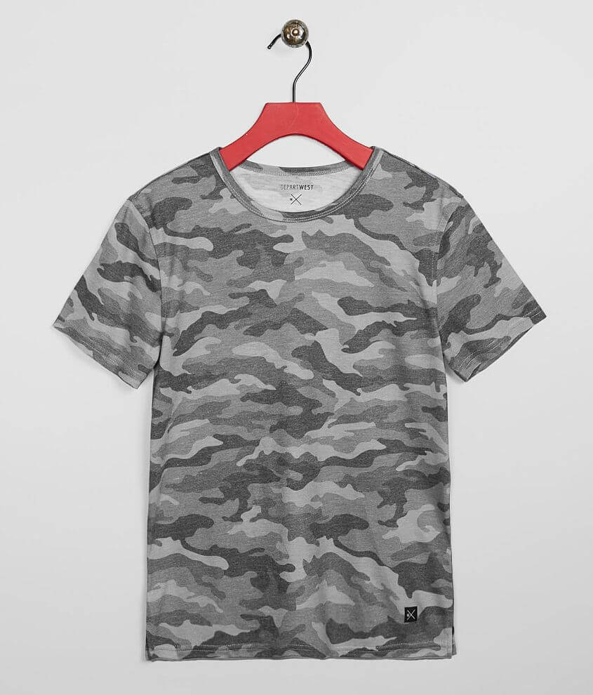 Boys - Departwest Camo T-Shirt front view