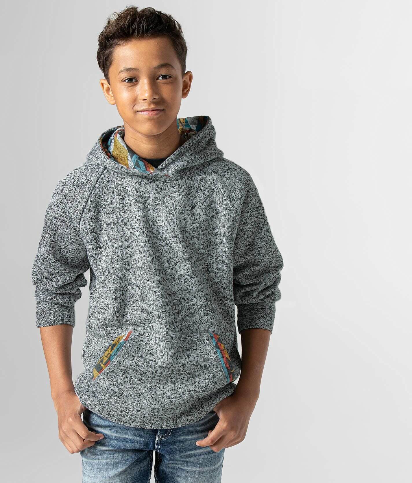 Boys - Departwest Crossover Cozy Hooded Sweatshirt - Boy's